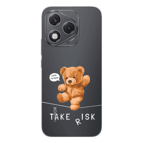 Honor 400 Lite Take risk Transparent Silicone TPU Θήκη